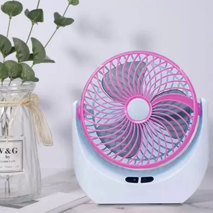 Joy-Super Mini Table Fan with LED Light JY Product Code: 126